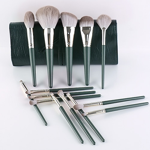 

Professional Makeup Brushes 14pcs Soft New Design Full Coverage Travel Size Comfy Wooden / Bamboo for Makeup Brushes Makeup Brush Makeup Brush Set