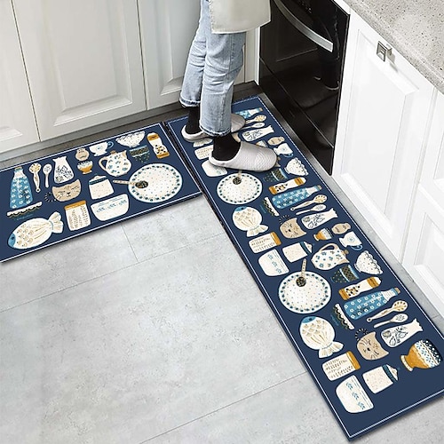 

Kitchen Floor Mat Home Living Room Cartoon Entry Door Mat Livingroom Bedroom Bedside Full Carpet Office Carpet