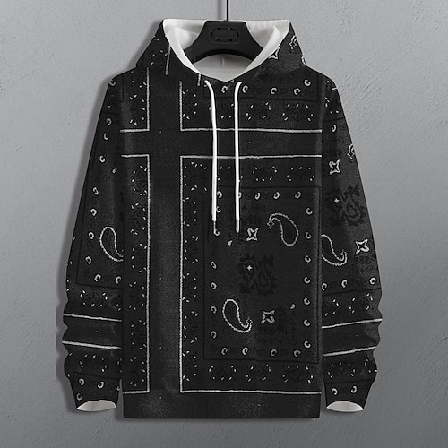 

Men's Unisex Pullover Hoodie Sweatshirt Black Blue Camel Hooded Color Block Graphic Prints Print Daily Sports 3D Print Streetwear Casual Big and Tall Spring & Fall Clothing Apparel Hoodies