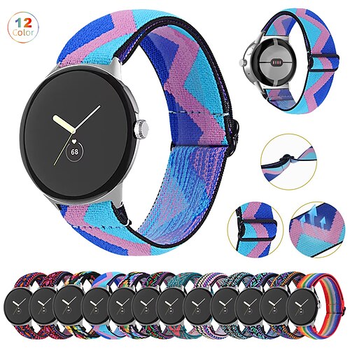 

1 PCS Smart Watch Band Compatible with Google Pixel Watch Smartwatch Strap Adjustable Breathable Mesh Sport Band Replacement Wristband