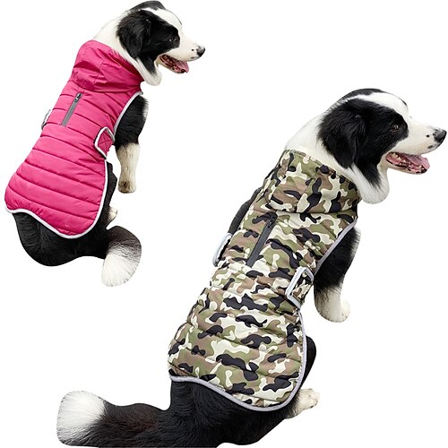 

Camouflage Hooded Pet Clothes Cowboy Dog Clothes Autumn And Winter Dog Clothes Belt Dog Clothes Pet Clothes