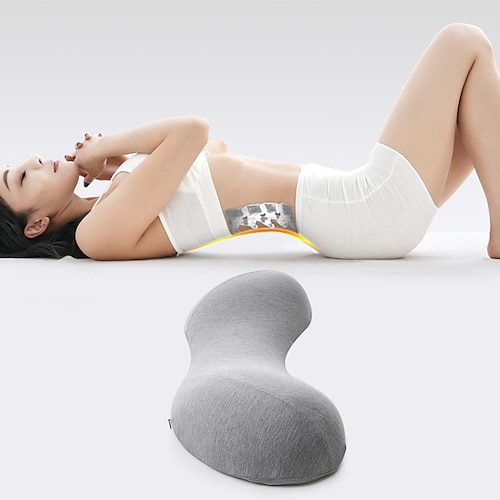 

Memory Foam Lumbar Support Pillo Lumbar Pillow for Sleeping, Lumbar Support Pillow for Bed, Provides Relief Support for Lumbar Spine, Suitable for Pregnancy Women