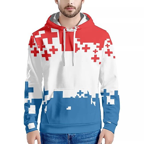 

Inspired by World Cup Qatar 2022 Football Soccer Hoodie Cartoon Manga Anime Front Pocket Graphic Hoodie For Men's Women's Unisex Adults' 3D Print 100% Polyester