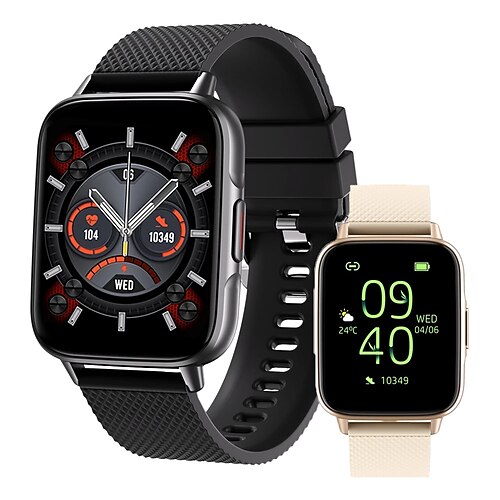 

FW02 Smart Watch BT Call AI Voice Music Play NFC Access Customized Face Heart Rate Blood Oxygen Health Monitor Smartwatch