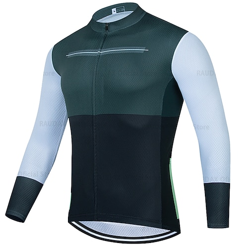 Maglia Ciclismo Uomo Maniche Lunghe – Traspirante Con Tasche Posteriori – UGLY FROG