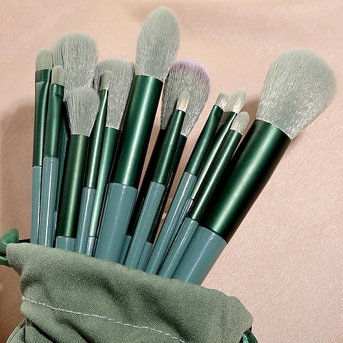 

Professional Makeup Brushes 13pcs Soft New Design Full Coverage Travel Size Comfy Plastic for Makeup Brushes Makeup Brush Set of Beauty Tools