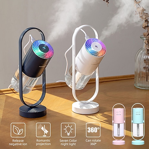 

Cool mist humidifier-portable mini humidifier with led lights usb portable air humidifier Ultra-Quiet Suitable for Babies Kids Indoor Bedroom Office Car Travel