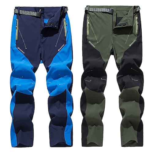 

Men's Hiking Pants Trousers Work Pants Outdoor Thermal Warm Waterproof Windproof Breathable Pants / Trousers Bottoms Black Army Green Camping / Hiking Hunting Fishing S M L XL XXL / Lightweight