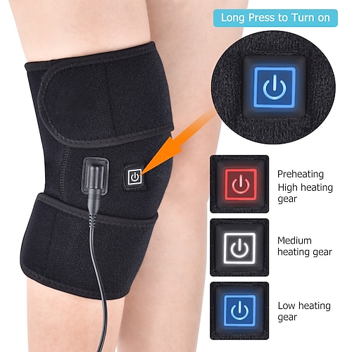 

Electric Knee Pads Arthritis Support Brace Infrared Heating Therapy Knee Pad Rehabilitation Recovery Aid Arthritis Knee Relief