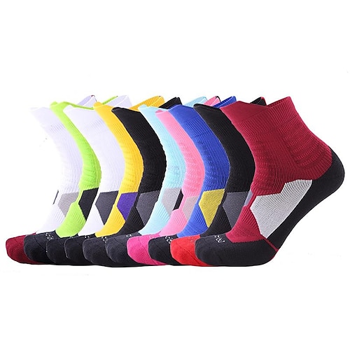 

mingjun men and women elite basketball socks non-slip shock-absorbing spring and summer sports socks thickened towel mid-tube socks wholesale socks