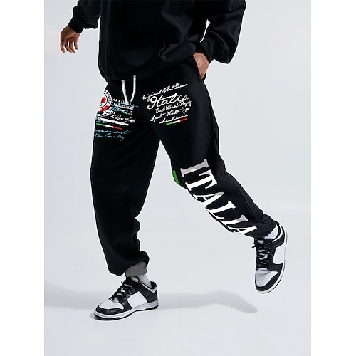 

Men's Joggers Sweatpants Pocket Beam Foot High Waist Bottoms Outdoor Athleisure Winter Breathable Soft Running Walking Jogging Sportswear Activewear Black Dark Gray Light Grey