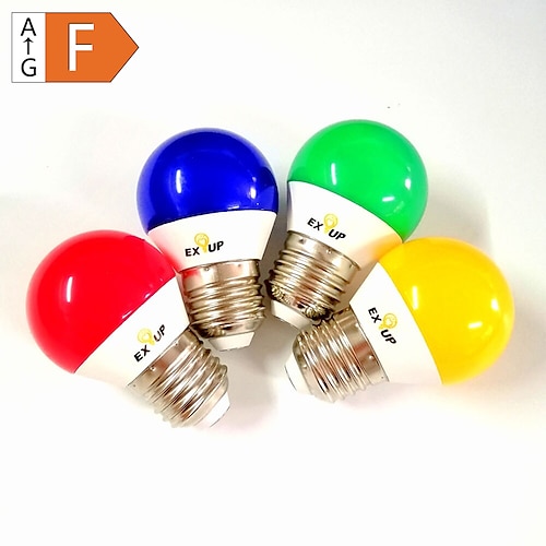 

5 W LED Globe Bulbs 430 lm E14 E26 / E27 G45 11 LED Beads SMD 2835 Party Decorative Holiday Red Blue Yellow 220-240 V 110-130 V