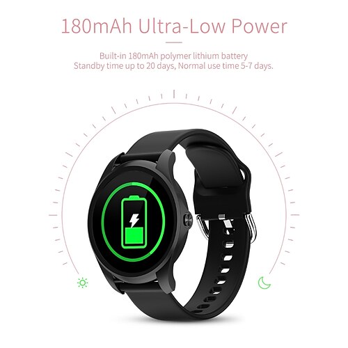 

Sand Blasting Dynamic Heart Rate 1.28 Full Circle HD Screen Bluetooth Calls Women Smartwatch Smart Watch For Huawei Xiaomi