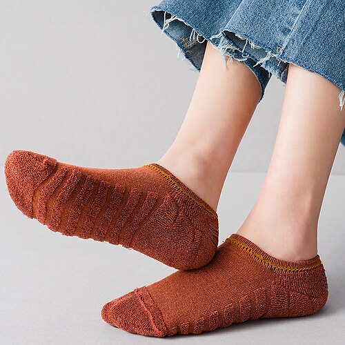 

Herren 3 Paare Socken Ankle Socken Niedrig geschnittene Socken Freizeitsocken Schwarz Weiß Farbe Baumwolle Einfarbig Casual Täglich Mittel Herbst Frühling Sommer Modisch Komfort