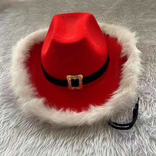 

Christmas Santa Claus Hat Men's Funny Christmas Festival / Holiday Red Men's Women's Easy Carnival Costumes