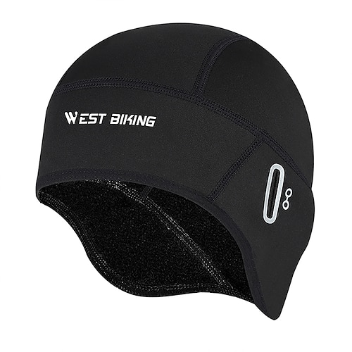 

WEST BIKING riding warm little hat with glasses hole hat mountaineering hat sports skiing fleece hat