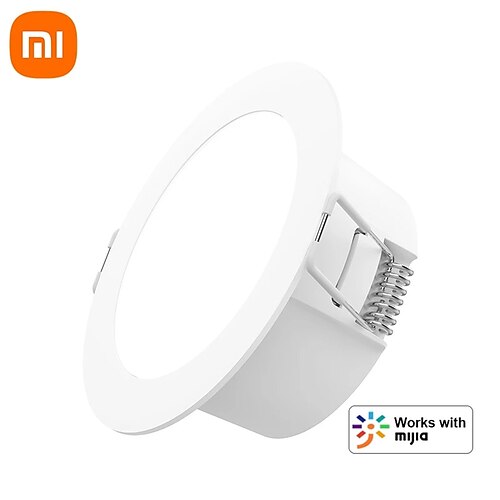 

Xiaomi Mijia Smart Led Downlight Bluetooth Mesh Version 4W Controlled By Voice Smart Remote Control Adjust Color temperature