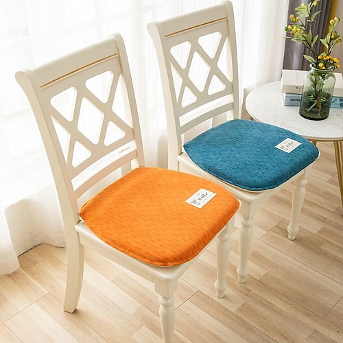 

Stool Chair Cover Solid Color Yarn Dyed Polyester Slipcovers