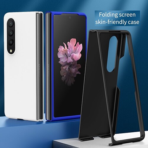 

telefono Custodia Per Samsung Galaxy Integrale Z Fold 4 Z Fold 3 Resistenza alla caduta di quattro angoli Resistente agli urti Tinta unita PC