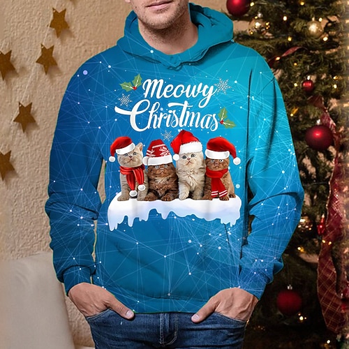 Papá Noel Sudadera Navidad Hombre Compra Sudadera Con Capucha Con