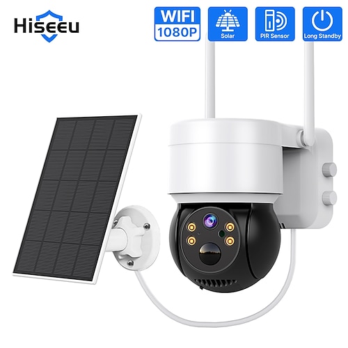 

Hiseeu IP Camera 2MP PTZ WIFI Waterproof Motion Detection Remote Access Outdoor Support