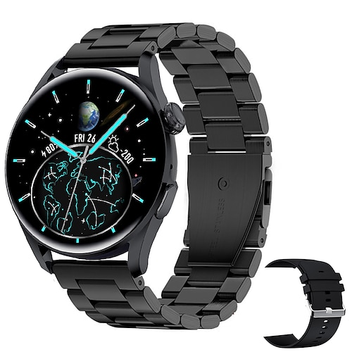 

2022 New Body Temperature Bluetooth call Smart Watch Men Blood Oxygen Monitoring Sports Fitness Watch Men's Custom Dial Smart Watch