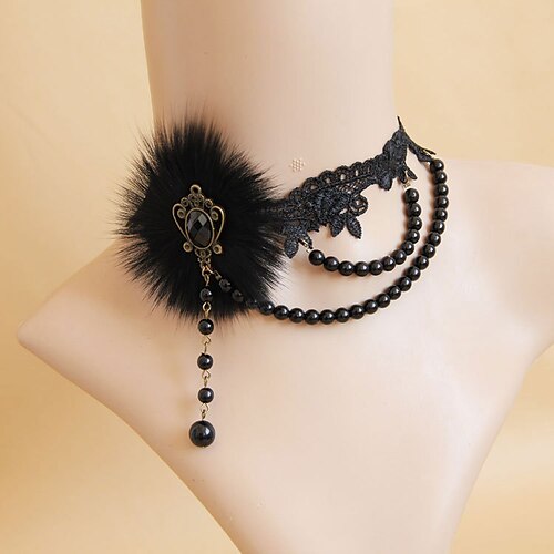 

Tattoo Choker Halskjede Halskjede Tilbehør Retro / vintage Punk og gotisk Legering Til Jente Cosplay Halloween Karneval Maskerade Dame Kostyme smykker Motesmykker