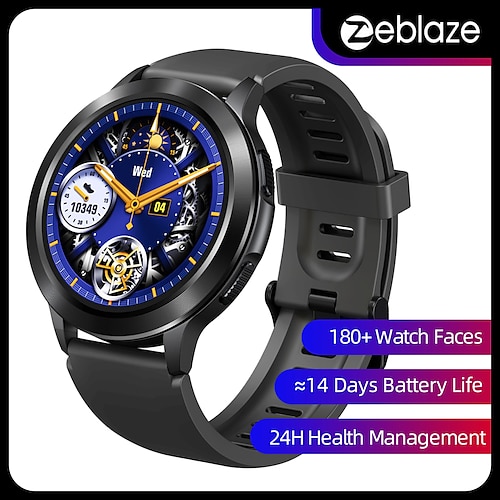 

Zeblaze Btalk 2 Smart Watch AMOLED Display Make/Receive Calls Health and Fitness Tracking Smartwatch for Women