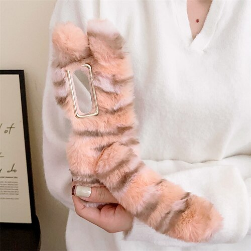 

Phone Case For Samsung Galaxy Flip Z Fold 4 Z Fold 3 Flip Full Body Protective anti-drop Plush Plush PC