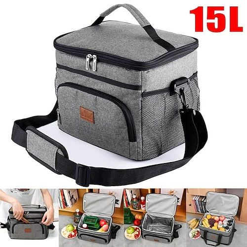 

High Quality Large Lunch Bag Insulation Lunch Box Soft Cooler Cool Down Handbag Suitable For Adulthood Men And Women