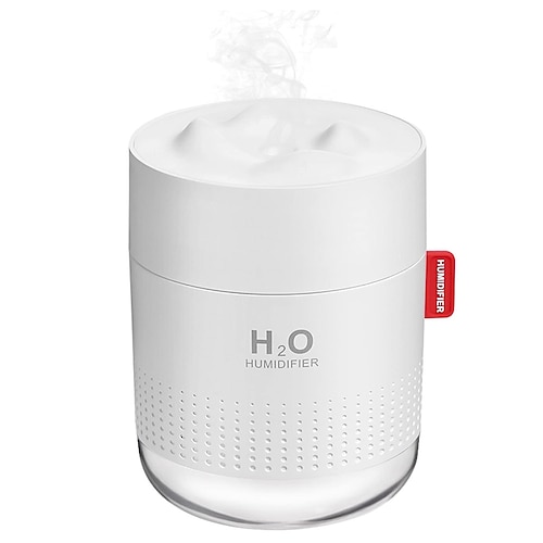 

Portable Mini Humidifier 500ml Small Cool Mist Humidifier USB Personal Desktop Humidifier for Baby Bedroom Travel Office Home Auto Shut-Off 2 Mist Modes Super Quiet