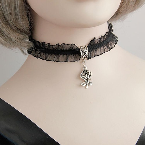 

Tattoo Choker Halskjede Halskjede Tilbehør Retro / vintage Punk og gotisk Steampunk Legering Til Goth Girl Cosplay Halloween Karneval Maskerade Dame Kostyme smykker Motesmykker