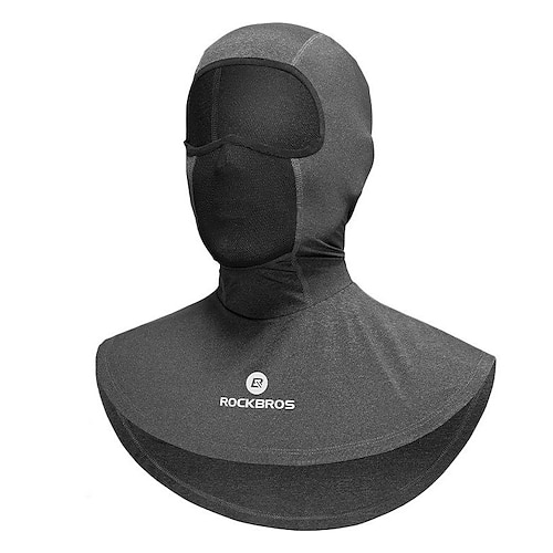 

ROCKBROS Neck Gaiter Neck Tube Cycling Cap / Bike Cap Balaclava UV Resistant Cycling Breathable Dust Proof Lightweight Bike / Cycling Black Grey Spandex for Men's Women's Unisex Adults Mountain Bike