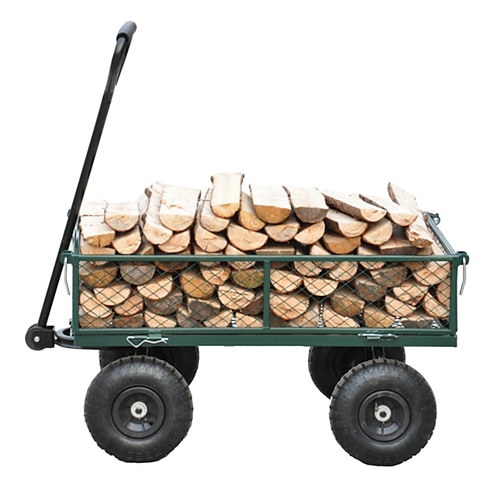 

Wagon Cart Garden Cart Trucks Make It Easier To Transport Firewood