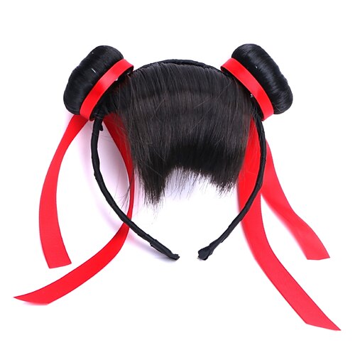 

Kids Girls' Sweet Daily Polyester Hair Accessories Red One-Size