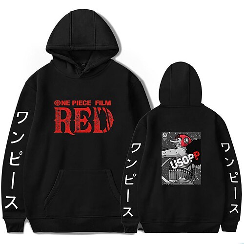 

Inspired by One Piece Film: Red Nami Hoodie Cartoon Manga Anime Front Pocket Graphic Hoodie For Men's Women's Unisex Adults' Hot Stamping 100% Polyester Casual Daily