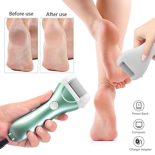 

Charged Electric Foot File for Heels Grinding Pedicure Tools Professional Foot Care Tool Dead Hard Skin Callus Remover