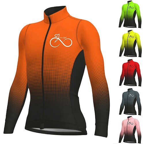 

21Grams Mulheres Camisa para Ciclismo Manga Longa Moto Camisa / Roupas Para Esporte Blusas com 3 bolsos traseiros Ciclismo de Montanha Ciclismo de Estrada Respirável Pavio Humido Secagem Rápida Tiras