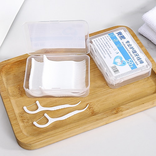 

Dental Floss Deeply Clean Teeth Extremely Fine High Tension Plastic Toothpick Floss Whitening Teeth Tool Dental Care