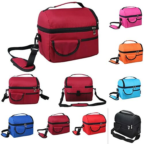 

8l Insulation Lunch Bag Refrigerated Bag Clothes Picnic Adult Children Food Storage Lunch Box