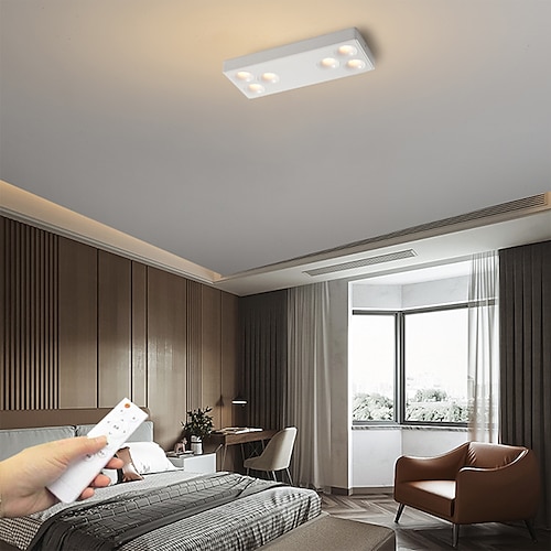 

led taklampe dimbar, 9,9 taklamper aluminium moderne stil malt finish led 110-240v