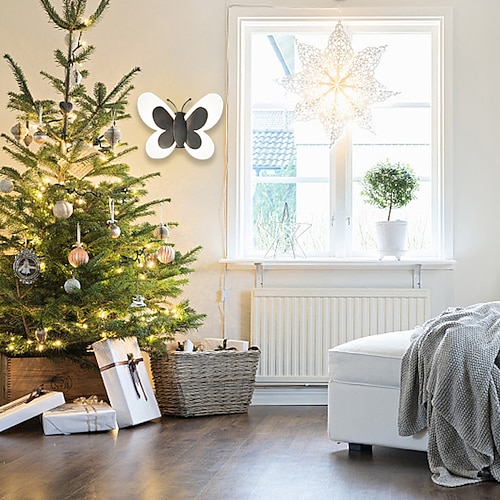 

LED Butterflies Indoor Wall Lights, Unique Wall Sconces Light Fixture Wall Lamp for Living Room Bedroom Christmas gift