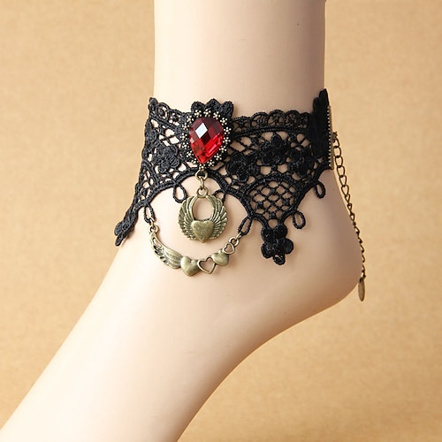 

Anklet Accessories Retro Vintage Punk & Gothic Alloy For Girl Cosplay Halloween Carnival Masquerade Women's Costume Jewelry Fashion Jewelry