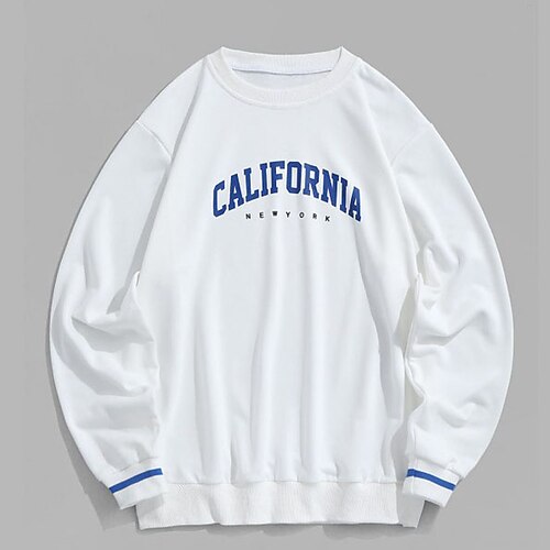 

Men's Hoodie White Green White Hooded Graphic Letter Print Sports Outdoor Sports Streetwear Hot Stamping Basic Streetwear Casual Winter Fall Clothing Apparel Hoodies Sweatshirts