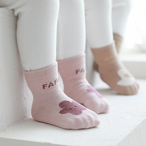 

Children's Warm Sock Girls Solid Socks Three pairs on sale