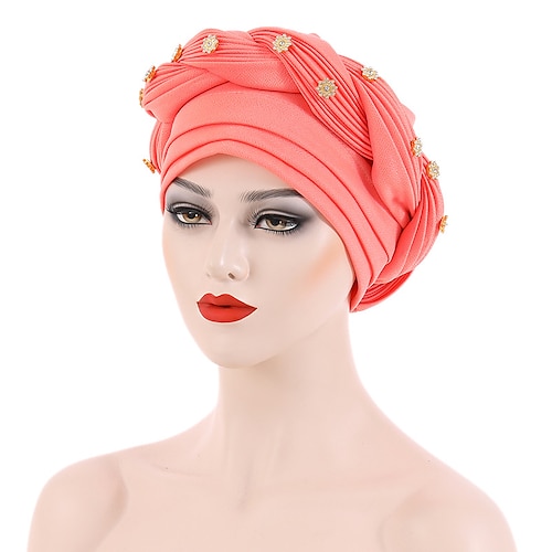 

Headwear Headpiece Poly / Cotton Blend Party / Evening Casual Ethnic Style With Metal Headpiece Headwear