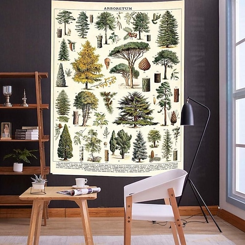 

Forest Tree Large Wall Tapestry Art Decor Blanket Backdrop Curtain Hanging Home Bedroom Living Room Decoration