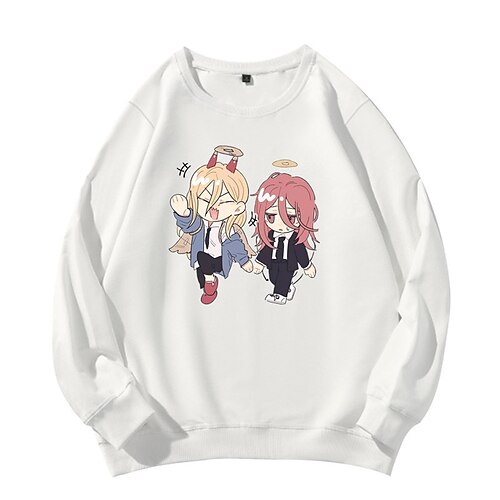 

Hombre de motosierra Denji Sudadera Dibujos Manga Anime Gráfico Sudadera Para Hombre Mujer Unisexo Adulto Impresión 3D 100% Poliéster