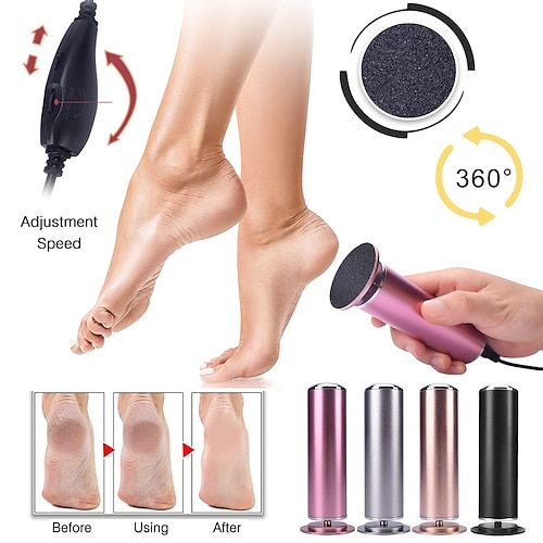 

Electric Pedicure Tools Foot Care File Leg Heels Remove Dead Skin Callus Remover Feet Clean Care Machine & Replacement Sandpaper