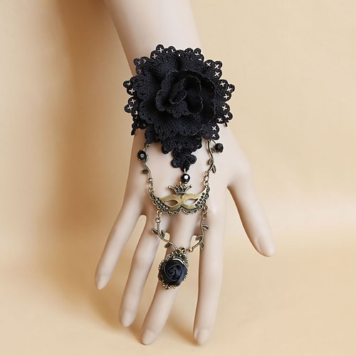 

Ring Bracelet / Slave bracelet Accessories Retro Vintage Punk & Gothic Steampunk Alloy For Goth Girl Cosplay Halloween Carnival Masquerade Women's Costume Jewelry Fashion Jewelry